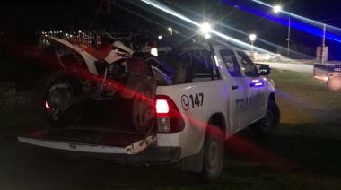 Controles en el Puente Colgante: secuestraron motos por infracciones y pedidos judiciales