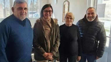 Andrea Cáceres y Cáritas Quequén buscan coordinar ayuda ante el deterioro social