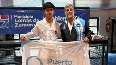Rodrigo Colombani volvió a entrenar con la Selección Argentina de Taekwon-Do ITF