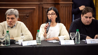 Andrea Cáceres participó junto a Kicillof de la organización de la Peregrinación a Luján