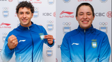 Necochea celebra cuatro medallas: oro para Trípano y tres podios para Castiglione