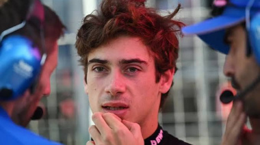 Colapinto recibió cinco puestos de sanción tras el choque con Gasly en Bakú