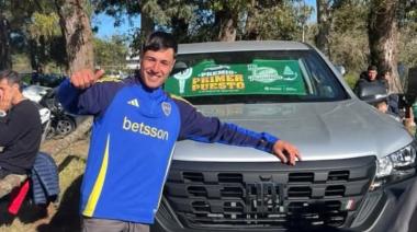 Un necochense ganó la Fiesta Nacional de la Pescadilla y se llevó una camioneta 4x4