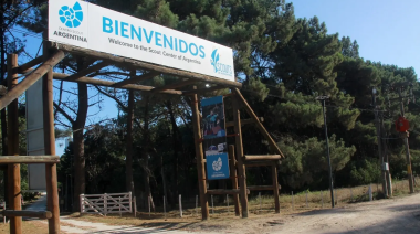 Scouts avanzan con una obra cloacal prevista al renovar la concesión del predio