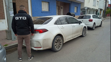 La Policía de Necochea detectó un Toyota Corolla buscado por una causa de Mar del Plata