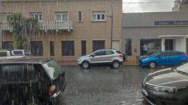 Lluvias durante todo el viernes en Necochea: ráfagas de hasta 50 km/h y un fin de semana más frío