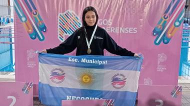 Ambika Peralta ganó el oro en los Juegos Bonaerenses y le dio a Necochea su primera medalla
