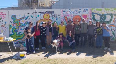 “Pintando la Paz” se inaugura este miércoles en Quequén, pero cambia de lugar por la lluvia