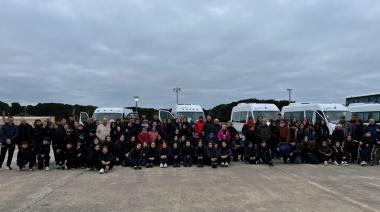 Necochea hizo historia: una delegación récord de 249 representantes viajó a las finales de los Juegos Bonaerenses