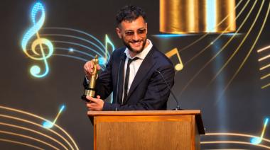 Un necochense entre los mejores de la música argentina: Big One ganó el Martín Fierro