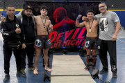 Victoria y ascenso: los luchadores de Hombres de Honor se impusieron en el Devil Fight Night