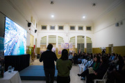 Más de 150 participantes en la cátedra abierta del Consorcio de Puerto Quequén en ISFD 163