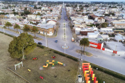 San Cayetano valoriza su identidad: modernizan el escudo municipal