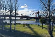 Miércoles con chaparrones y viento del sur en Necochea