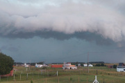 Mal clima en Necochea: probabilidad de tormentas durante toda la jornada