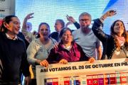 “Milei ingresó por las urnas, se tiene que ir por las urnas”: Jimena López encabezó un acto de Fuerza Patria en Quequén