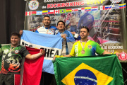 Doble campeón latinoamericano: un necochense brilló en el Panamericano WKF 2025