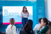 Jimena López encabezó el cierre del segundo curso docente sobre Puerto Quequén