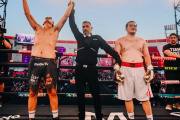 Paliza en el ring: el necochense Mariano Pérez cayó por nocaut técnico ante Manu Jove