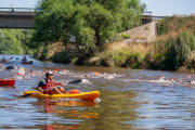 Nadar por la paz: vuelve la carrera de Aguas Abiertas Alfredo Marcenac al Río Quequén