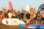Clases gratuitas de surf en el Balneario de San Cayetano: días, horarios y cómo anotarse