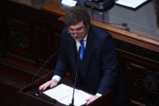 Entre aplausos y cruces, Milei abrió el año legislativo en el Congreso