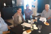 Ruralistas del sudeste analizaron el presente del Puerto con Carrillo en su reunión mensual