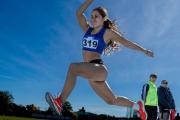 Rosario Coronel volvió a consagrarse campeona nacional y le dio otro título a la Escuela Municipal de Atletismo