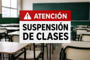 Suspendieron las clases del turno vespertino en Necochea por el fuerte temporal