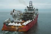 Skandi Hera: el gigante offshore zarpó desde Quequén con anclas para Punta Colorada