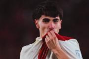 Del pueblo al Monumental: Lucas Silva, oriundo de La Dulce, marcó un golazo y convirtió su primer gol en River