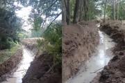 Intentaron reparar una obra en Necochea y terminaron inundando un paseo turístico