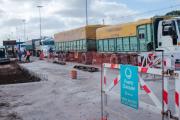 Avanza la reparación integral de las losas de la avenida Almirante Brown