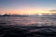 Temporal en el Atlántico Sur: más de 140 barcos extranjeros buscan refugio y crece la alerta marítima