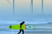 Frío bajo cero en Necochea: el lunes arrancará con una mínima de -2°C