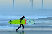 Frío bajo cero en Necochea: el lunes arrancará con una mínima de -2°C
