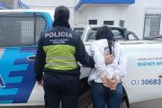 La encontraron dentro de una vivienda y tenía pedido de detención por un robo con armas