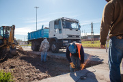 La avenida Almirante Brown empieza a transformarse: terminó la primera etapa de iluminación
