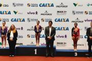 Tres necochenses subieron al podio en la Copa Sudamericana de Clubes en Brasil