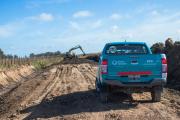 Puerto Quequén aportó fondos para recuperar caminos rurales afectados por las lluvias