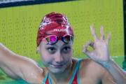 Imparable: Guadalupe Angiolini volvió a romper el récord argentino juvenil en los 50 metros espalda
