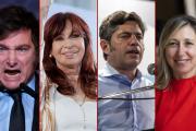 Una encuesta ubica primero a Milei, pero Kicillof queda a 1,4 puntos en un eventual balotaje