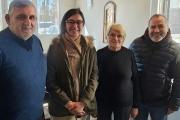 Andrea Cáceres y Cáritas Quequén buscan coordinar ayuda ante el deterioro social