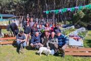 Forestación Inclusiva sumó acciones en la Escuela 31 y el Campo Scout de Necochea