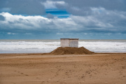 Sábado frío en Necochea y Quequén: máxima de 8 grados, chaparrones y viento