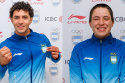 Necochea celebra cuatro medallas: oro para Trípano y tres podios para Castiglione