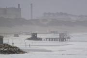 Temporal en Necochea: ráfagas de 89 km/h, siete evacuados y decenas de reclamos