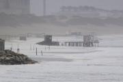 Temporal en Necochea: ráfagas de 89 km/h, siete evacuados y decenas de reclamos