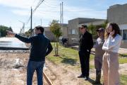 Cuatro cuadras nuevas de pavimento en San Cayetano: qué calles están en obra