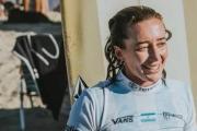 Evelyn Gontier dejó todo en Playa Grande y se llevó la medalla de plata